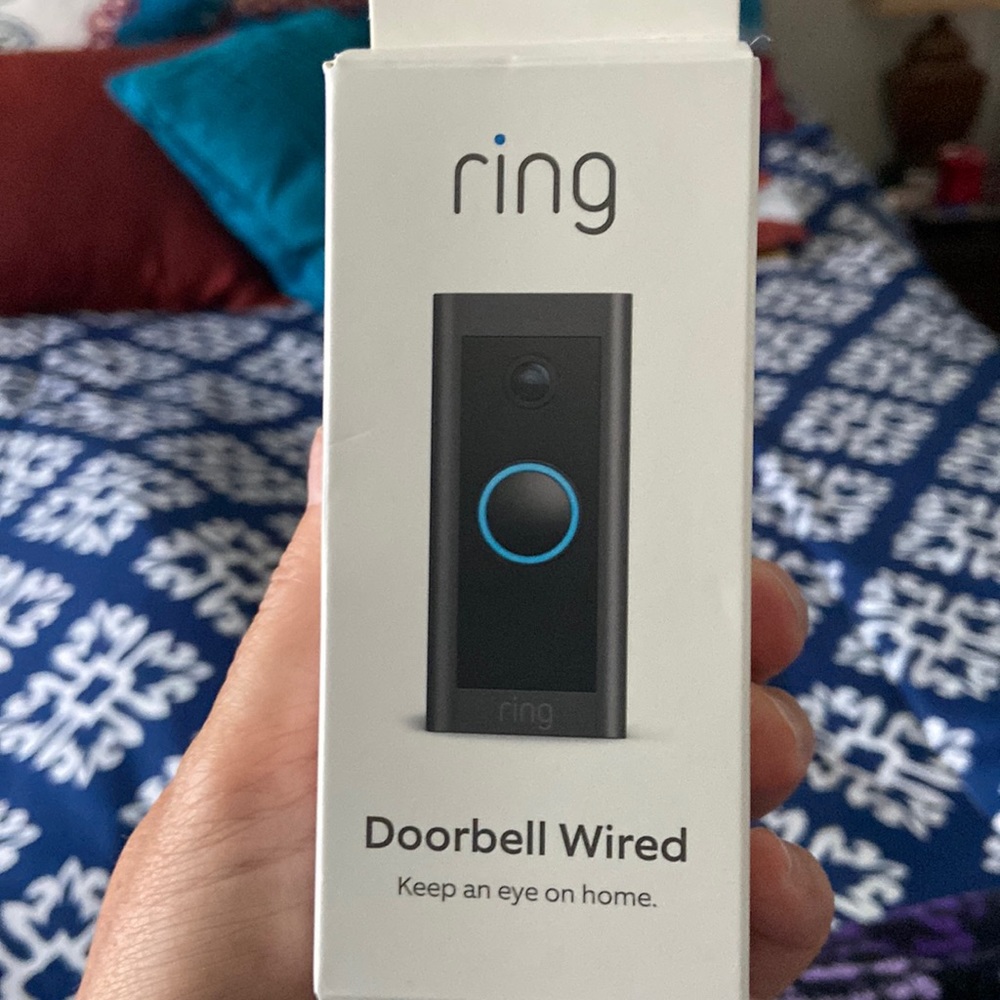 Brand new wired ring doorbell